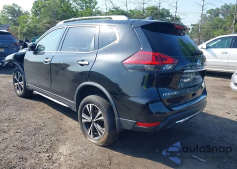 2019 Nissan Rogue Sv z USA, uszkodzony, nr VIN JN8AT2MV5KW375092